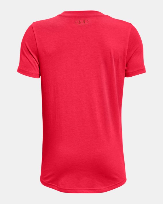 Boys' UA Baseball Icon T-Shirt, Red, pdpMainDesktop image number 1
